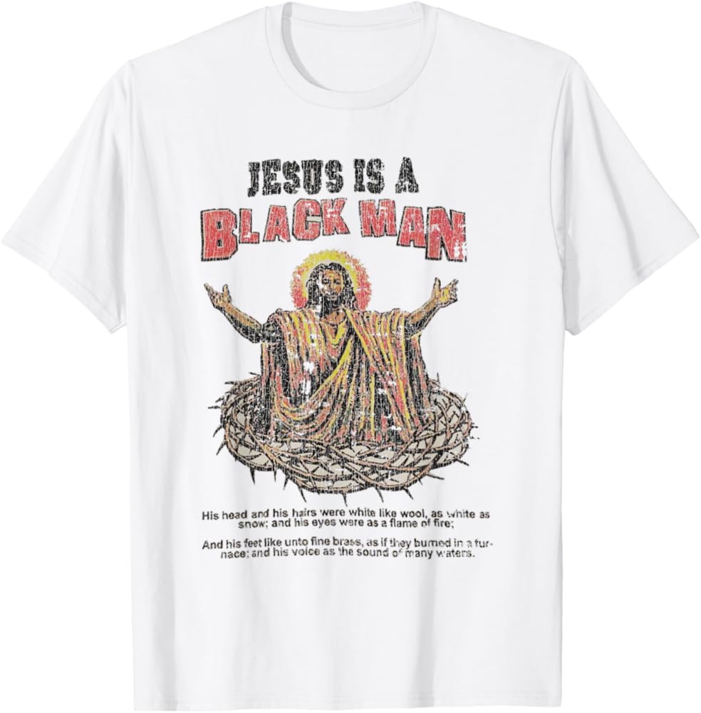 トップス 90s Jesus is a Black Man T-shirt size XL Amazon.com: Vintage Jesus Is A Black Man T-Shirt : Clothing, Shoes